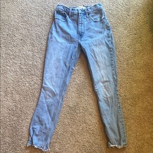 Abercrombie & Fitch Blue Straight Leg Jeans